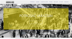 Desktop Screenshot of potrosac-varazdin.com